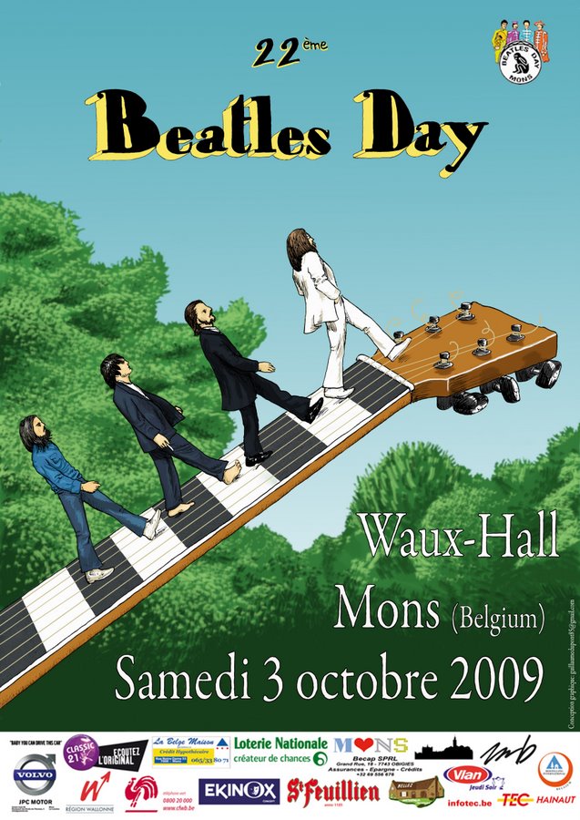affiche beatles day 2009